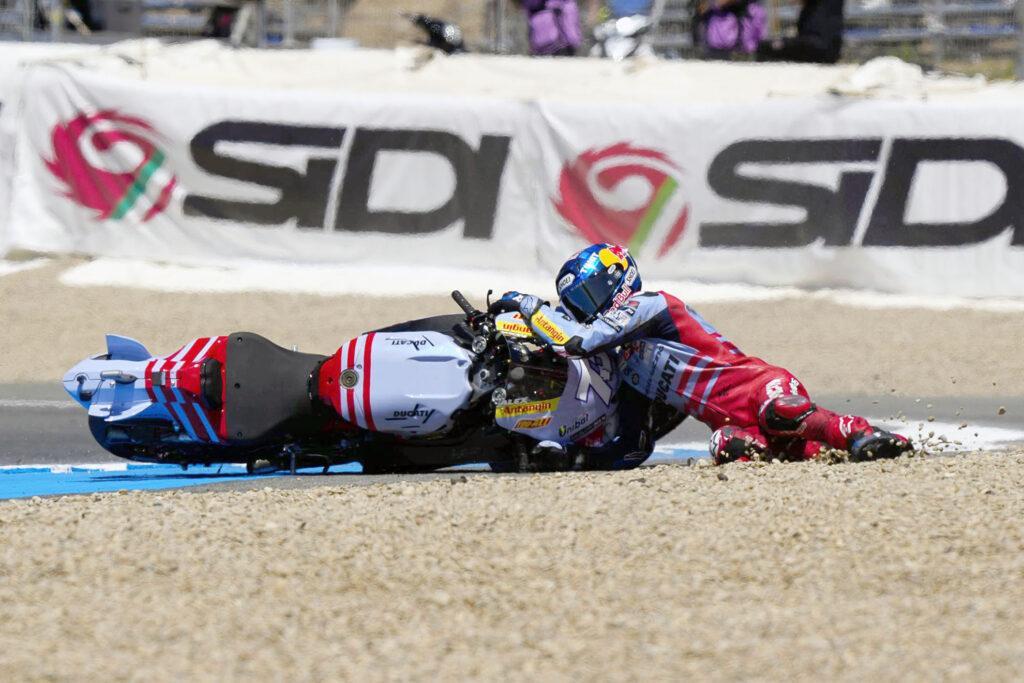 Álex Márquez salió del GP de España con el casillero en blanco