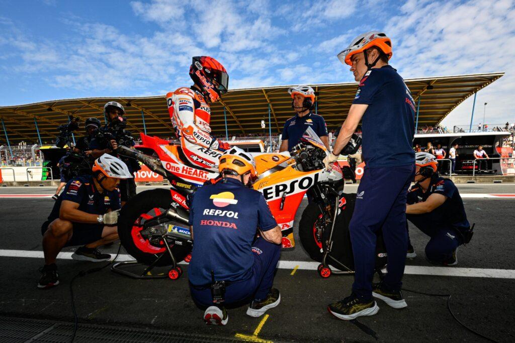 Honda ha pedido un chasis a Kalex para la RC213V de Márquez, pero ese bastidor es en esencia una réplica del chasis de HRC, así que no está resultando una alternativa real a los problemas de Honda.