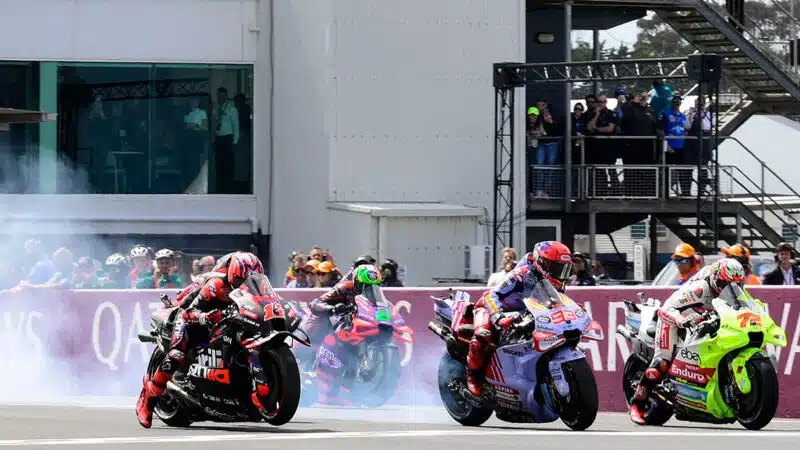 Fotografía del MotoGP de Australia 2024 Márquez Salida