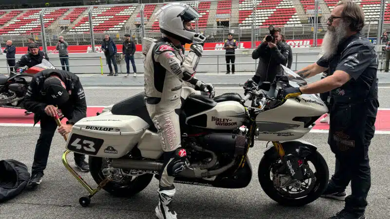 Fotografía Harley Baggers en MotoGP