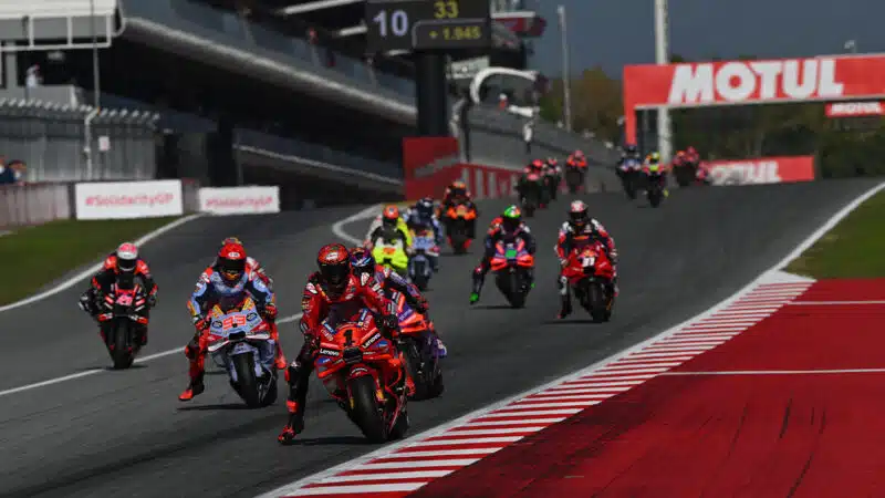 Fotografía final campeonato MotoGP