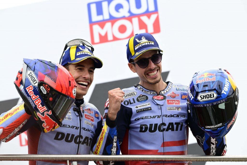 Fotografía Alex y Marc Márquez GP Alemania 2024