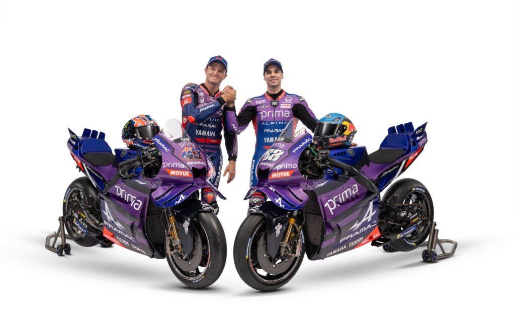 Fotografía presentación oficial del equipo Prima Pramac Yamaha para Moto GP 2025