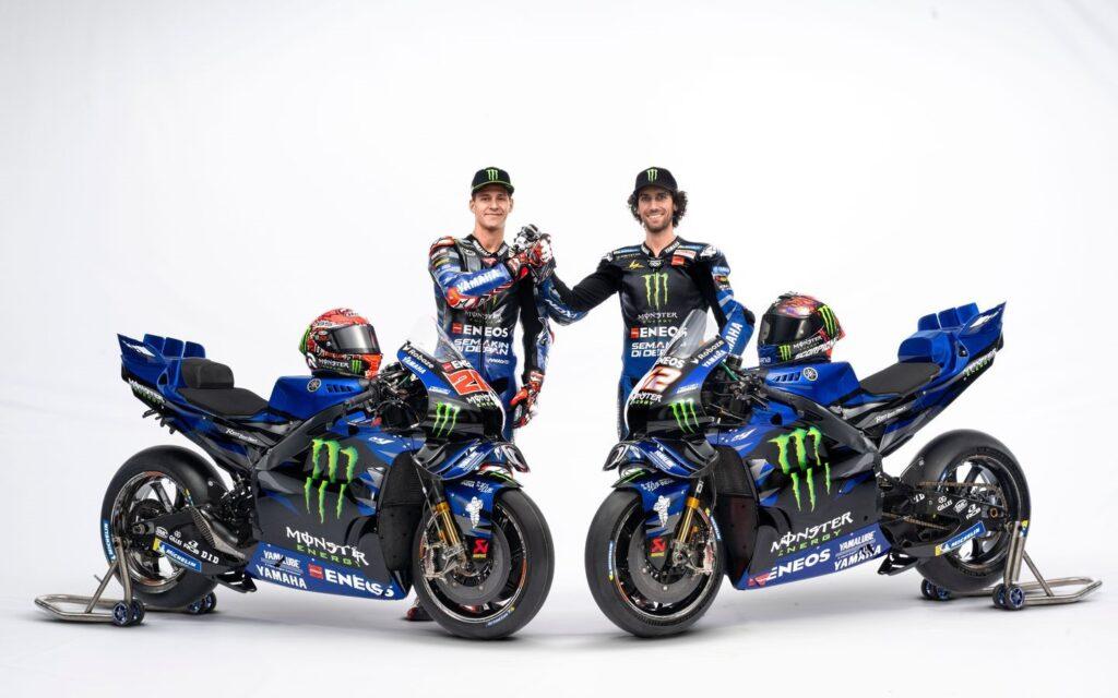 Fotografía presentación oficial del equipo Monster Energy Yamaha para Moto GP 2025