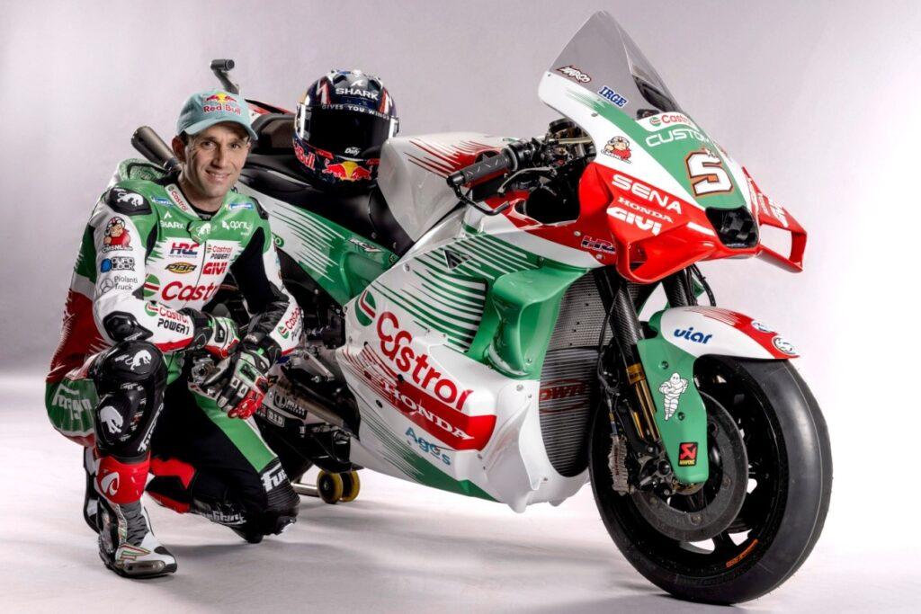 Fotografía presentación oficial del equipo Honda Castrol para Moto GP 2025
