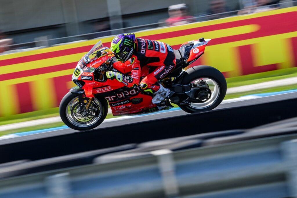 Fotografía del WSBK Autralia 2025