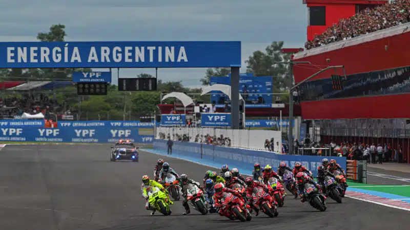 Fotografía MotoGP Argentina 2025 Salida