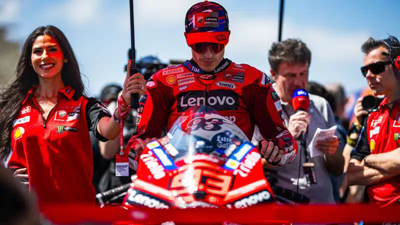 Fotografía MotoGP América 2025 Márquez parrilla COTA