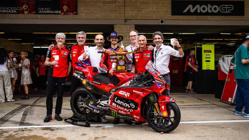Fotografía MotoGP América 2025 Pecco Bagnaia Ducati